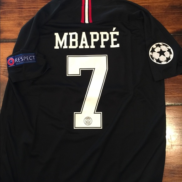 Mbappe 7 PSG Jordan Jersey. Third kit! - Picture 2 of 2